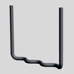 AGRAFE 0.6 EN FORME DE U - SACHET/100